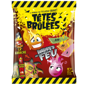 Barres de Feu Têtes Bruléees