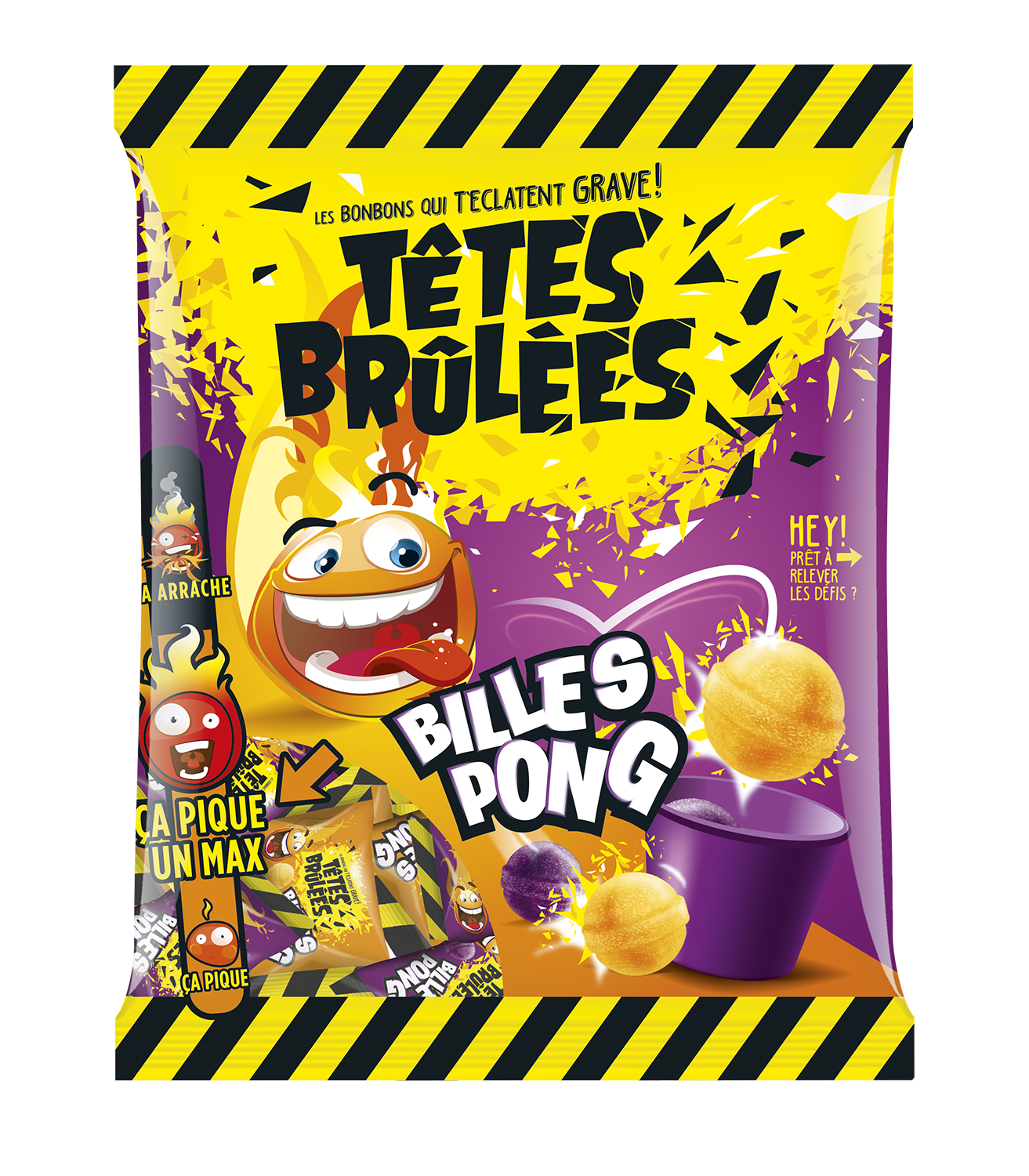 Billes Pong Têtes Brulées