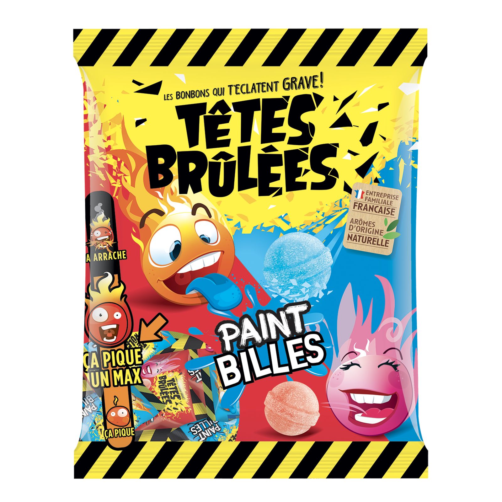 Paint Billes Têtes Brulées