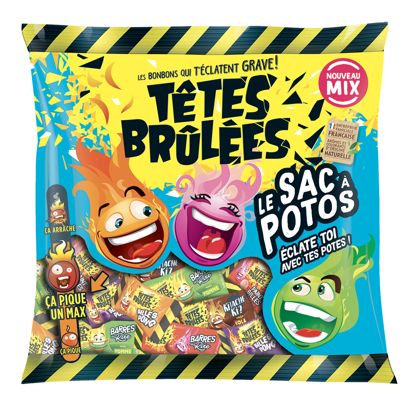 Têtes brûlées cola