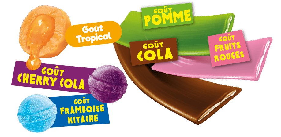 Tête Brûlée Bille Kitach Framboise en gros conditionnement