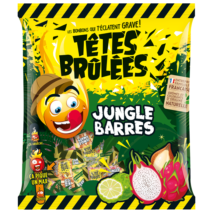 Bonbons Têtes Brûlées Jungle_Barres