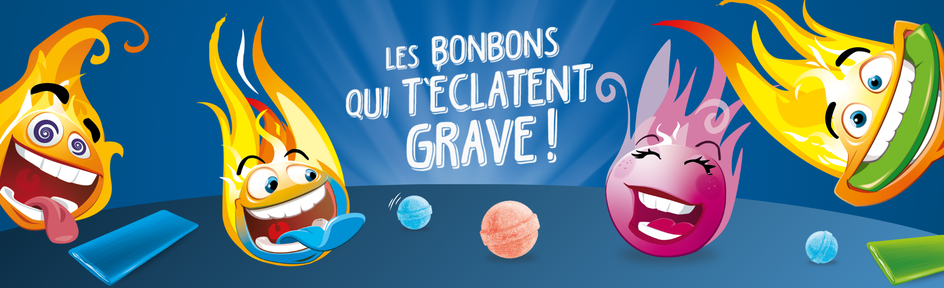 Têtes Brulées, les bonbons qui t'éclatent grave !