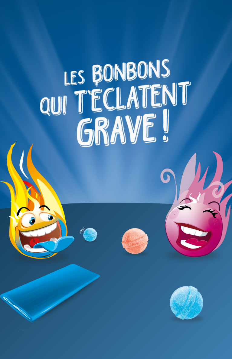 Têtes Brulées, les bonbons qui t'éclatent grave !