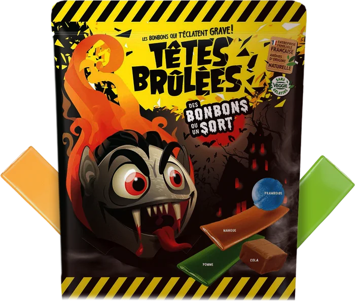 Paquet Des bonbons ou un sort Têtes Brûlées