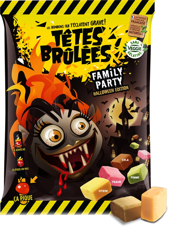 Paquet Family Party Halloween Têtes Brûlées