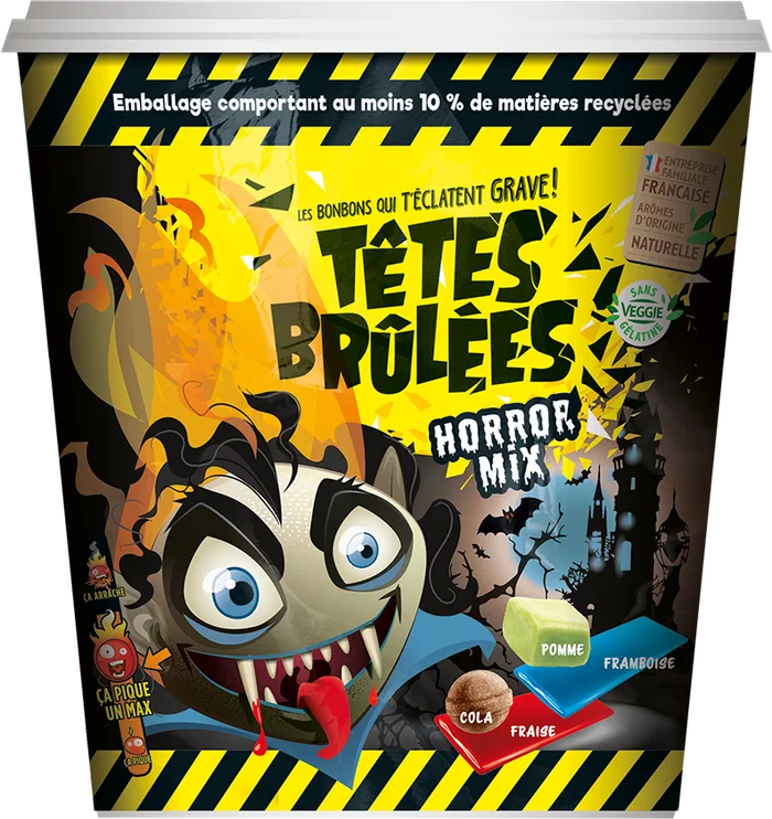 Paquet Horror Mix Têtes Brûlées
